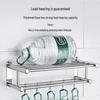 Jingwanhui Bathroom Stainless Steel Towel Rack and Storage Shelf