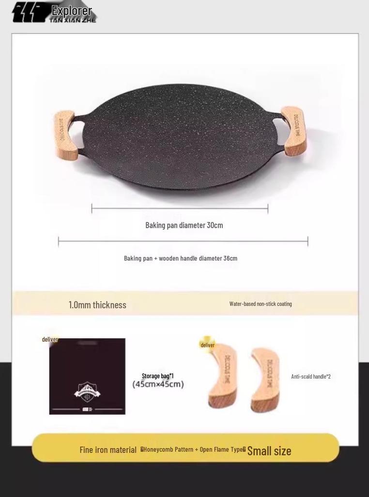Portable Split-Type Gas Stove for Outdoor Tea Brewing and Camping