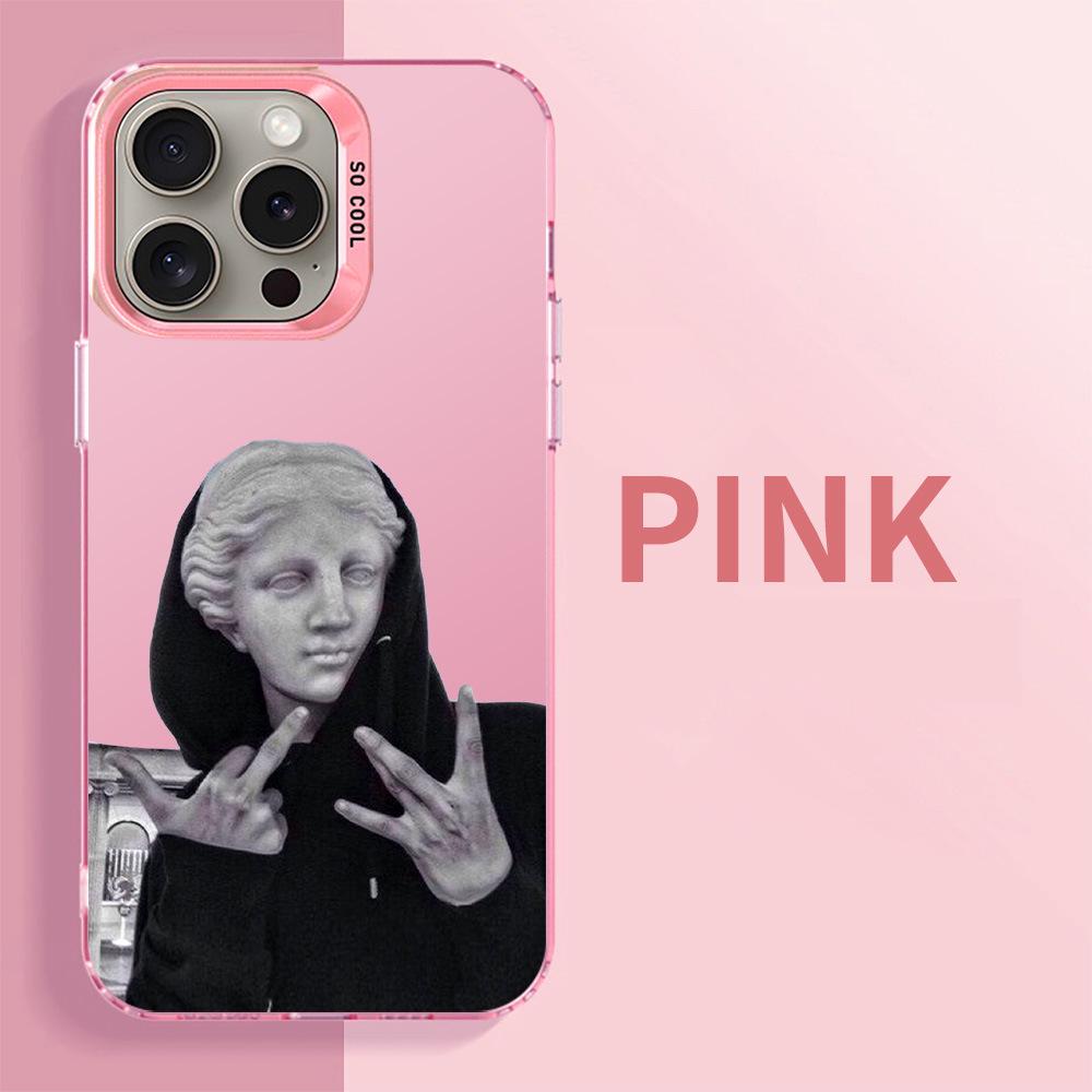 Europäische und amerikanische IMD Silber Cross-Border Handyhülle für iPhone 15/14/13/11/8