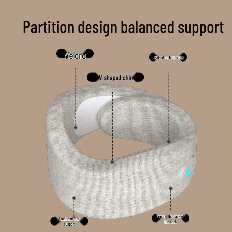 HEZHENG Smart Heated Neck Massager & Brace CN plug (adapter included)