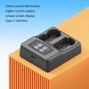2Slot USB Battery Charger For NPW235 Battery With Intelligent IC And Safety Protections Compatible for XS10 XT5 Cameras