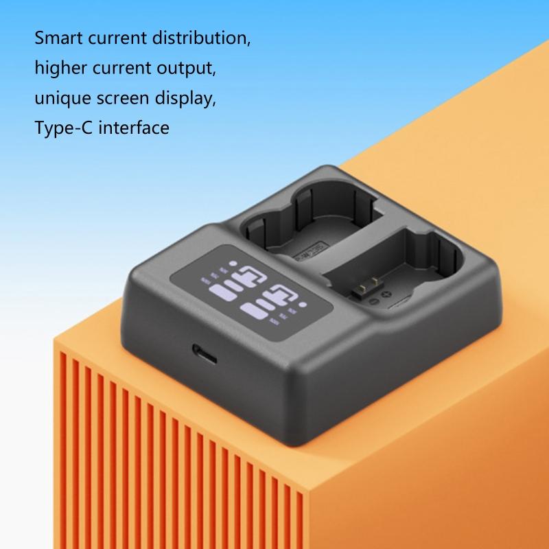 2Slot USB Battery Charger For NPW235 Battery With Intelligent IC And Safety Protections Compatible for XS10 XT5 Cameras