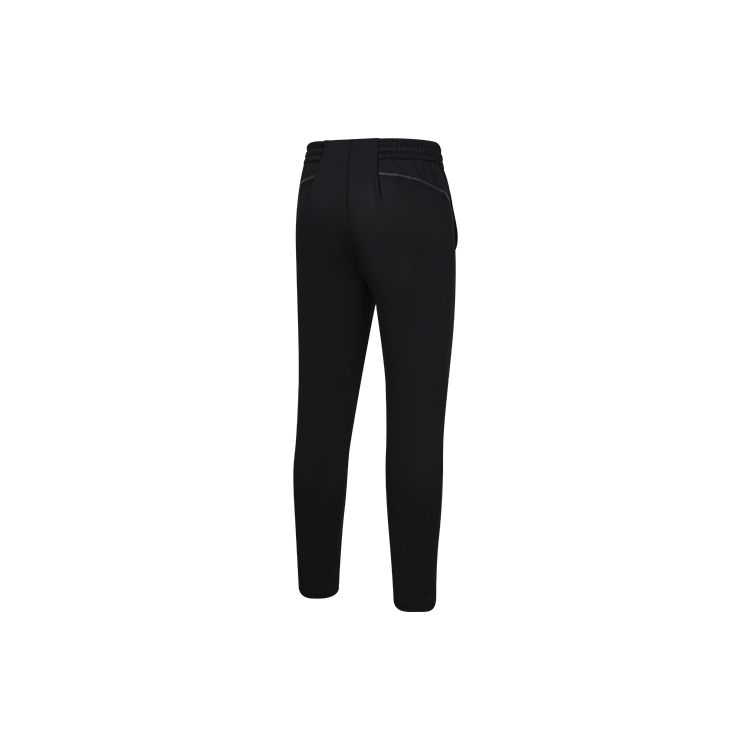 Fila Athletics Series Solid Color Elastic Waist Fitness Training Knitted Pants Men Pants Deep-Black A11M241609FBK