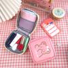 Cute Cartoon Pattern Bunny Bear Rabbits Cosmetic Bag Lipstick Pouch Sanitary Napkin Bag Coin Purse