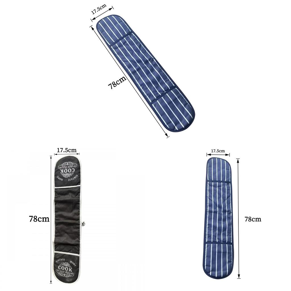 Cotton Oven Mitts With Long Sleeve Heat Resistant For Cooking And Baking Safety
