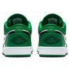 Air Jordan 1 Low Pine Green Unisex Sneakers Black White 553558-301