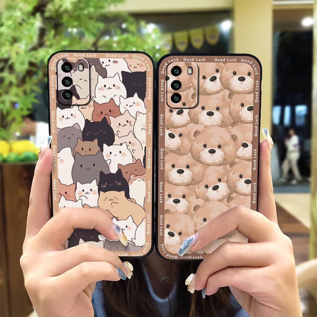 Fashion Design Dirt-resistant Phone Case For Xiaomi Poco M3 Silicone Anti-knock Soft Case Full Wrap Cartoon Protective