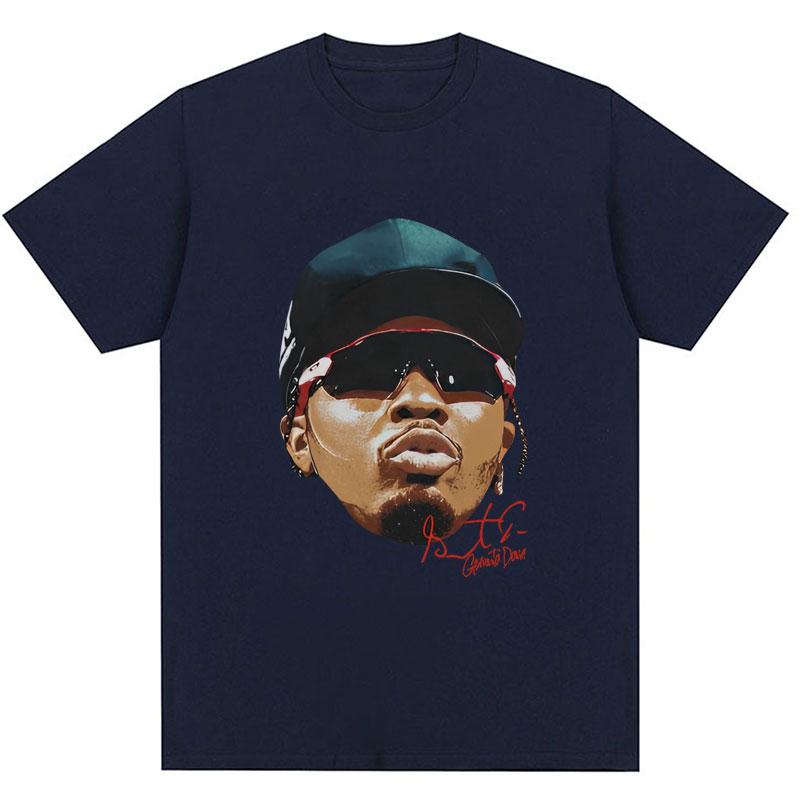 Tank Gervonta Davis Face Graphic T-shirt Vintage Sport Boxing T Shirts 100% Cotton Oversized Summer Tee Shirts Streetwear Male