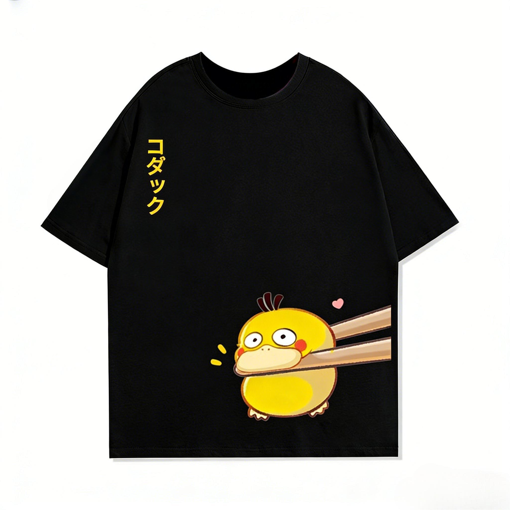 

Anime Pokémon Graphic Printed Tshirt Unisexs and Womens Tshirt Unisexs Tops Harajuku Y2K Tshirt 2026 Summer New Tee Streetwear S
