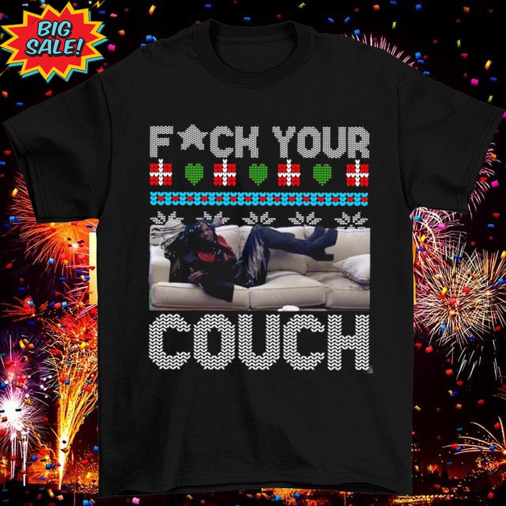 your couch Dave Rick James Chappelle Show ugly Christmas cg093 Unisex T-Shirt XXXL