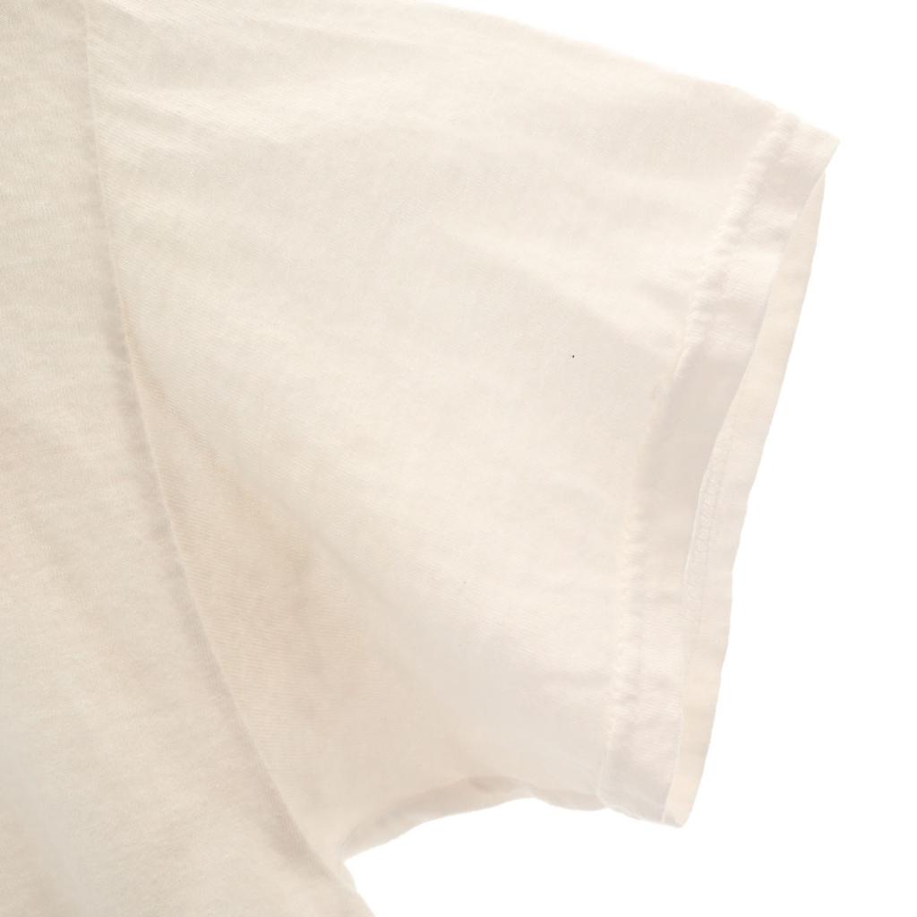 OLD 90s Print Short sleeve T-shirt White Men's Used