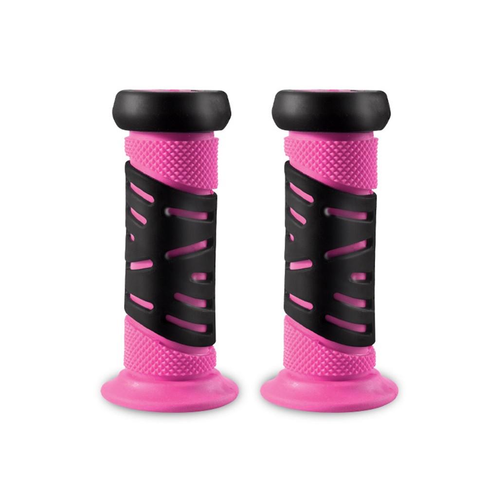2PCS Rubber Grip Handle Bike Handlebar Grips Cover Anti-skid Bicycle Tricycle Skateboard Scooter For Children Kids MTB Bike Part