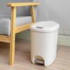 Pedal Bathroom Trash Can for Kitchen Hotel Home or Office 8/12L Trash Can with Lid for Household and Professional