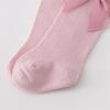 5Pairs/Set Children's Girl Socks Cotton Bow Baby Long Socks Fashion Princess Kids Sock For Girls 0-7Years Stocking
