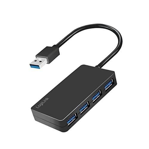 HUB USB - LOGILINK - UA0396 - 4 Ports - USB 3.2 Gen1 - Protection Surtension