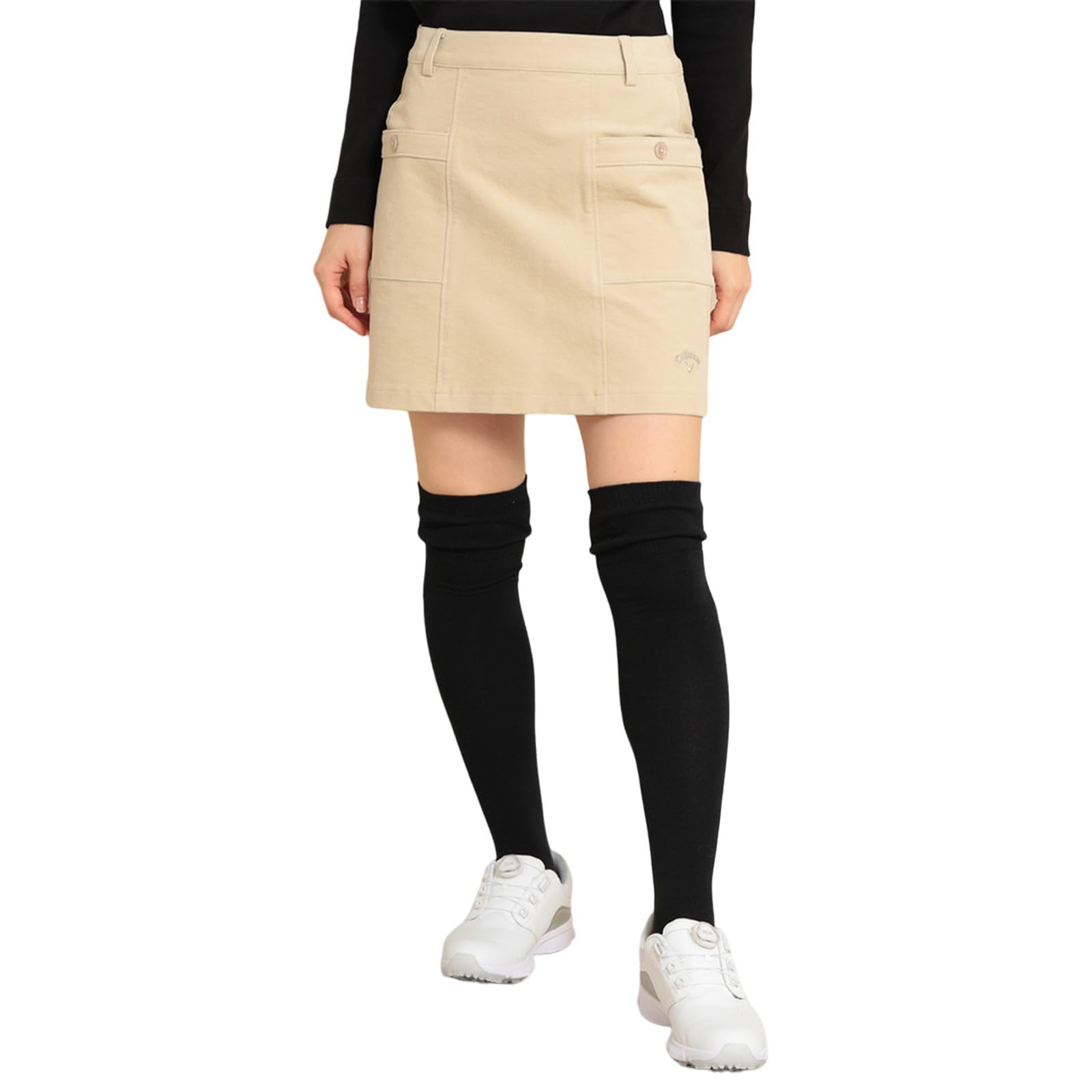 

Callaway Stretch Skirt with and C23228208 Size M Women s 8-Way Moisture-Wicking Heat-Generating Properties, Golf, 1042_Beige,