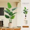 Large Faux Bird of Paradise Tree - Indoor Living Room Floor-Standing Luxury Green Plant Decor