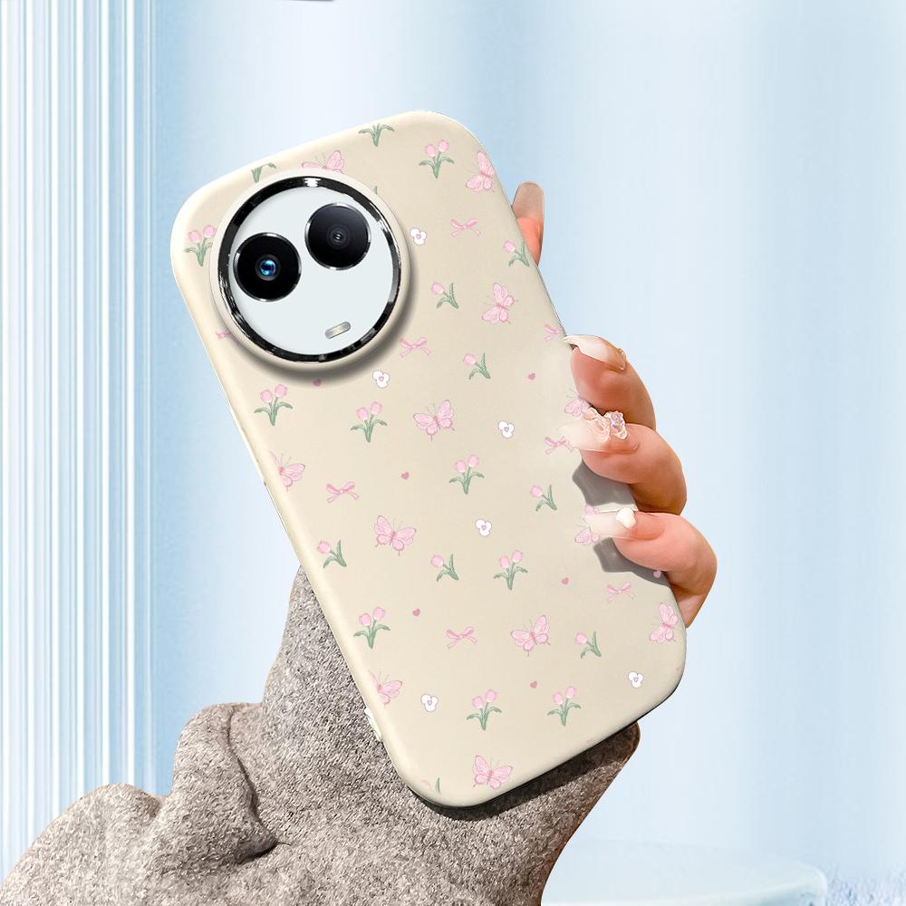 

Сплошной цвет с серебряным краем линзы, жирный корпус, мягкий ТПУ, жидкий силиконовый чехол, противоударный чехол для телефона для OPPO Reno Realme OnePlus OPPO A5 белый