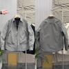 Men's Fashion Trend Loose Workwear Jacket: Spring & Autumn Casual Windbreaker with Turn-Down Collar