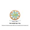 Rattan Shell Coaster Ceramic Heatproof Tea Mat Handwoven Shell Table Mat Decorative Round Coaster Nordic Style