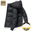 Jeanswest Men's Winter Hooded Padded Jacket
