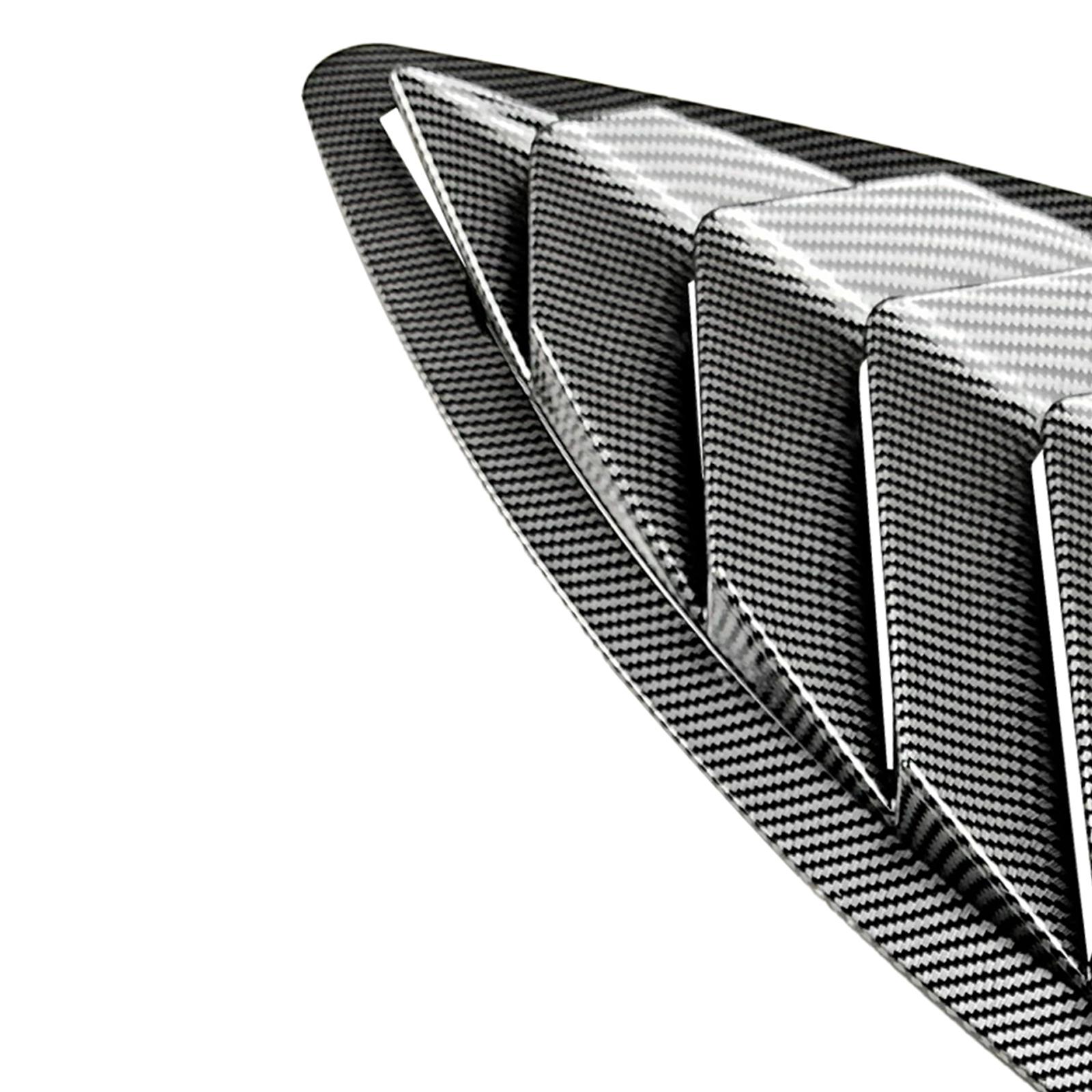 

Car Rear Side Window Louver Shutter Trim For Subaru BRZ Toyota GT86 Scion FR-S 2013-2020 Coupe 2-Door Tail Sunshade Blind Cover