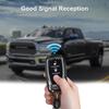 T-carbon Real Glass Fiber Key Fob Protector Keychain Compatible with Ram 1500 2500 3500 TRX Limited Rebel Bighorn Lonestar Laramie Key Fob Cover