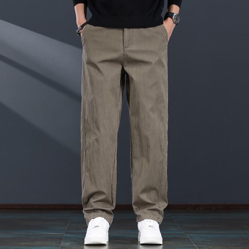 

Jielino Men s 2025 Autumn/Winter Loose Straight Casual Pants L