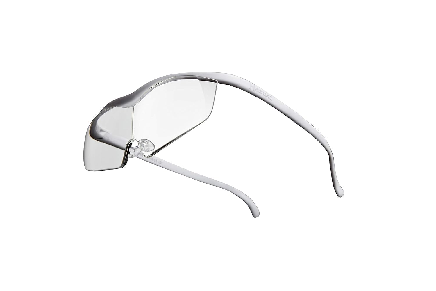

Hazuki Hazuki Loupe Limited Large Clear Hazuki Magnifying Eyeglasses Made in Gift Edition, 1.6x Magnification, Lens, White, Glass, Style, Eyeglasses, білий