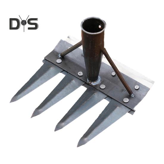 Grădinărit Weeder Puller Rake Heavy Duty Steel Outdoor Garden Gazon Farm Sol Looning Bure Remover Dezrădăcinare Scule de mână