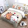 Heartwarming Bear Hug. Bedding Sets Duvet Covers Pillowcases(1* Duvet Cover 2* Pillowcases Without Duvet Insert)