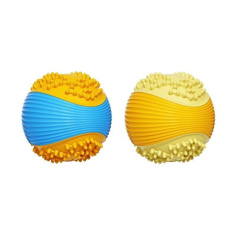 Dog Rolling Chew Ball Self Entertaining Durable Bite Resistant Toy For Dogs Puppies Indoor Playtime Home Pet Play Birthday Gift