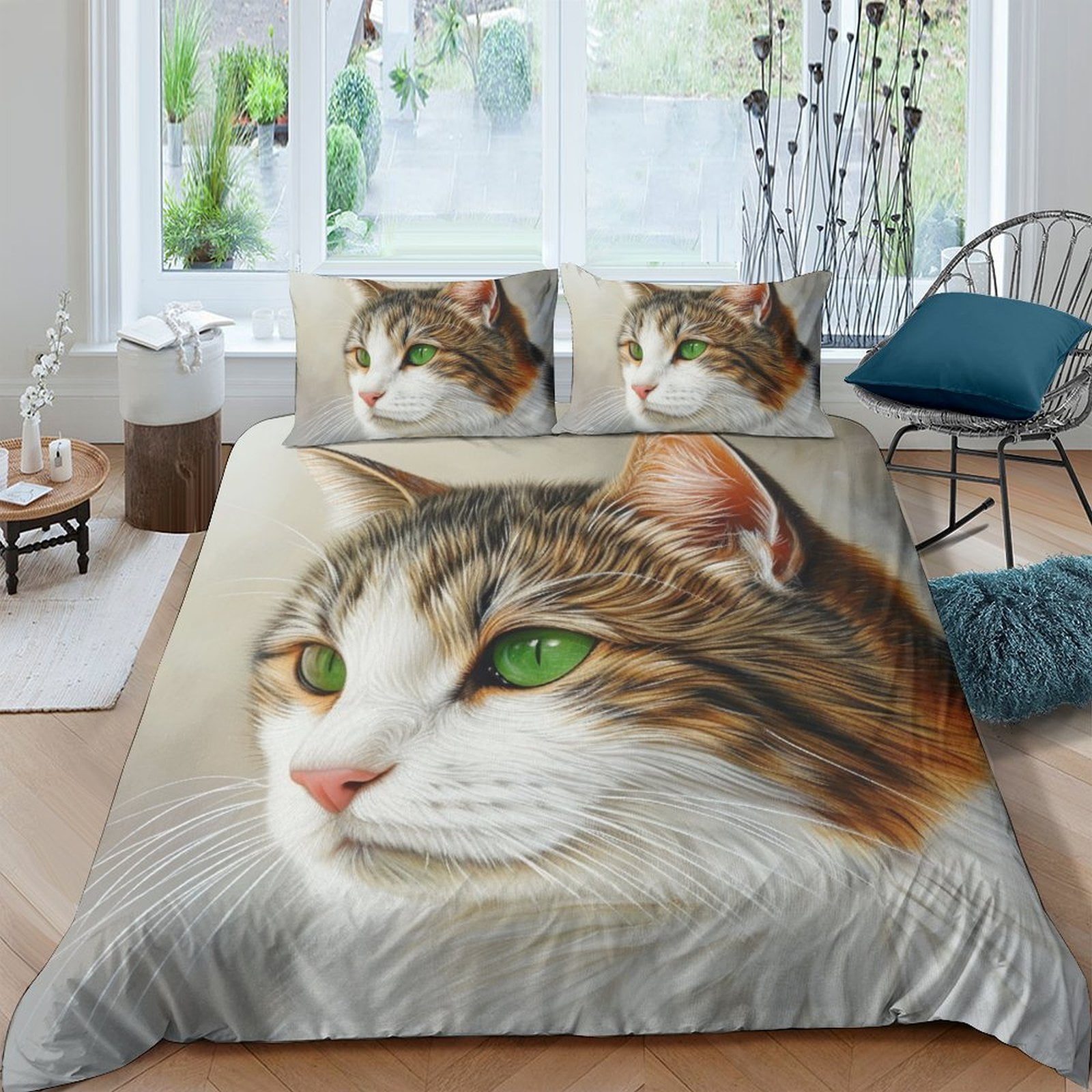 

Black Cat Soft Duvet Cover Pet Cats Patern Beding Set Quen Sized Dimensions Lovely Kiten Soft Duvet Cover for Children Kids Young Boys Young Girls 100*200cm Single