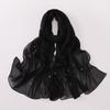 Silver Star Hot Drilling Chiffon Long Scarf Ethnic Fashion Women