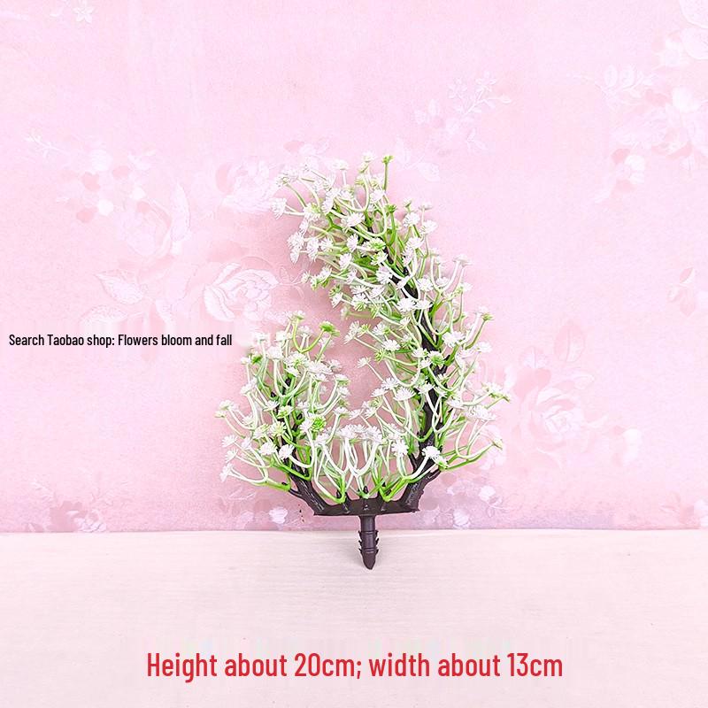 Artificial Pinus Thunbergii Tree Branch – Indoor/Outdoor Decorative Faux Greenery and Flower Arrangement.