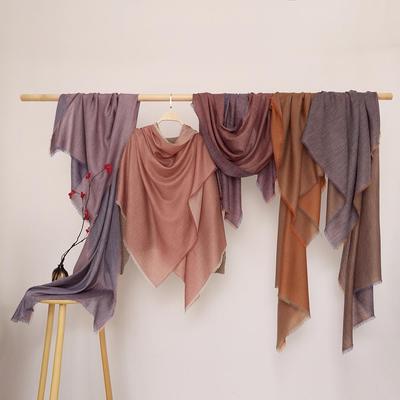 2025 Women's Water-Soluble Wool Satin Double-Sided Winter Scarf & Snood