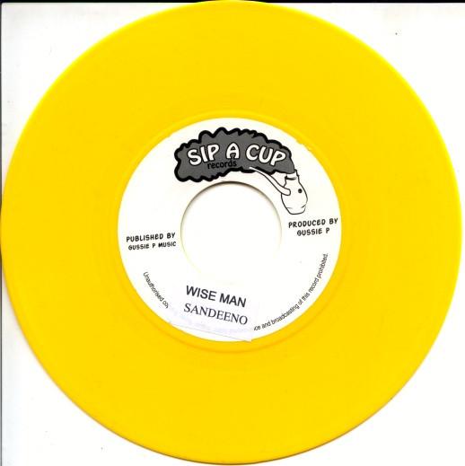 

7inch Record SANDEENO - Wise Man SIP004 Sip A Cup Recor 2007 UK Reggae, Ska & Dub Used