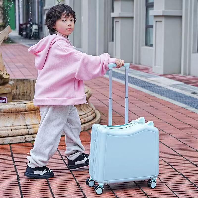 JOURHEY SHI Kids Ride-On Rolling Suitcase 20-inch