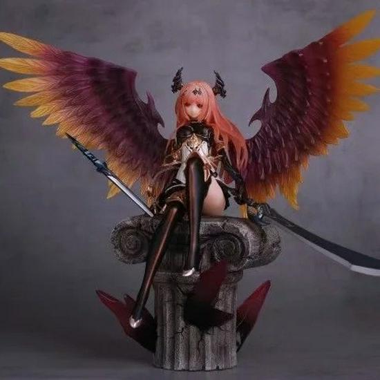Rage of Bahamut Dunkler Engel Olivia Statue