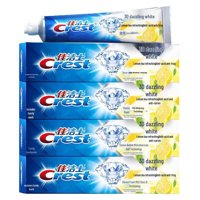 

Crest 3D White Lemon Tea Refreshing Toothpaste