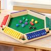 Shut The Box Board Game 6-sided Wood Tabletop Toy Board Family Entertainment Game Bar Party Supplies for Kids & Adults