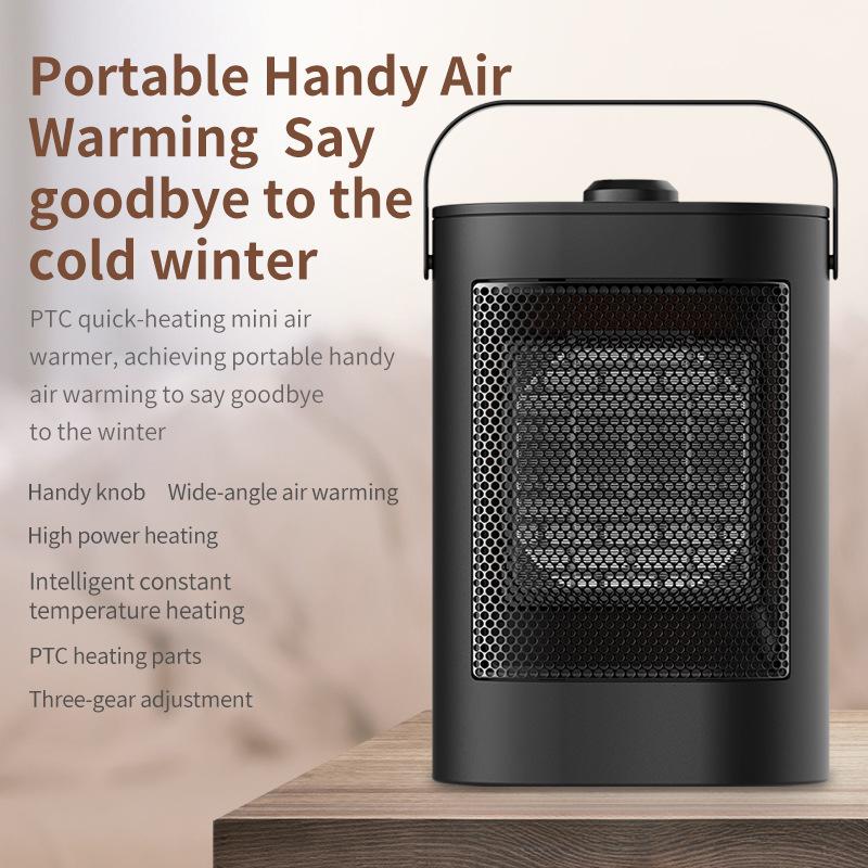Energy Saving Indoor Portable Fan Heater Vertical Household 1500w Electric PTC Ceramic Mini Fast Warmer Fan Heater for Office