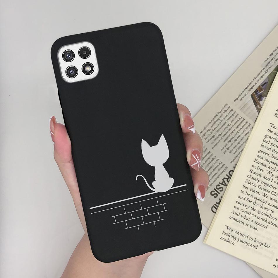 For Samsung Galaxy A22 A22s F42 5G Case Cute Avocado Silicon Back Soft Phone Cover For Samsung A 22 A 22s F 42 5G Colorful Shell