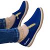 2025 Plus Size Women's Casual Platform Shoes with Side Zipper - Lightweight European & American Style