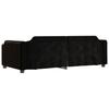 Daybed Black 90x190 cm Fabric