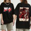 Japanese Anime Baki Hanma The Grappler Graphic Print T Shirt Casual Fashion Crew Neck Short Sleeve Plus Size T Shirt Women Tee