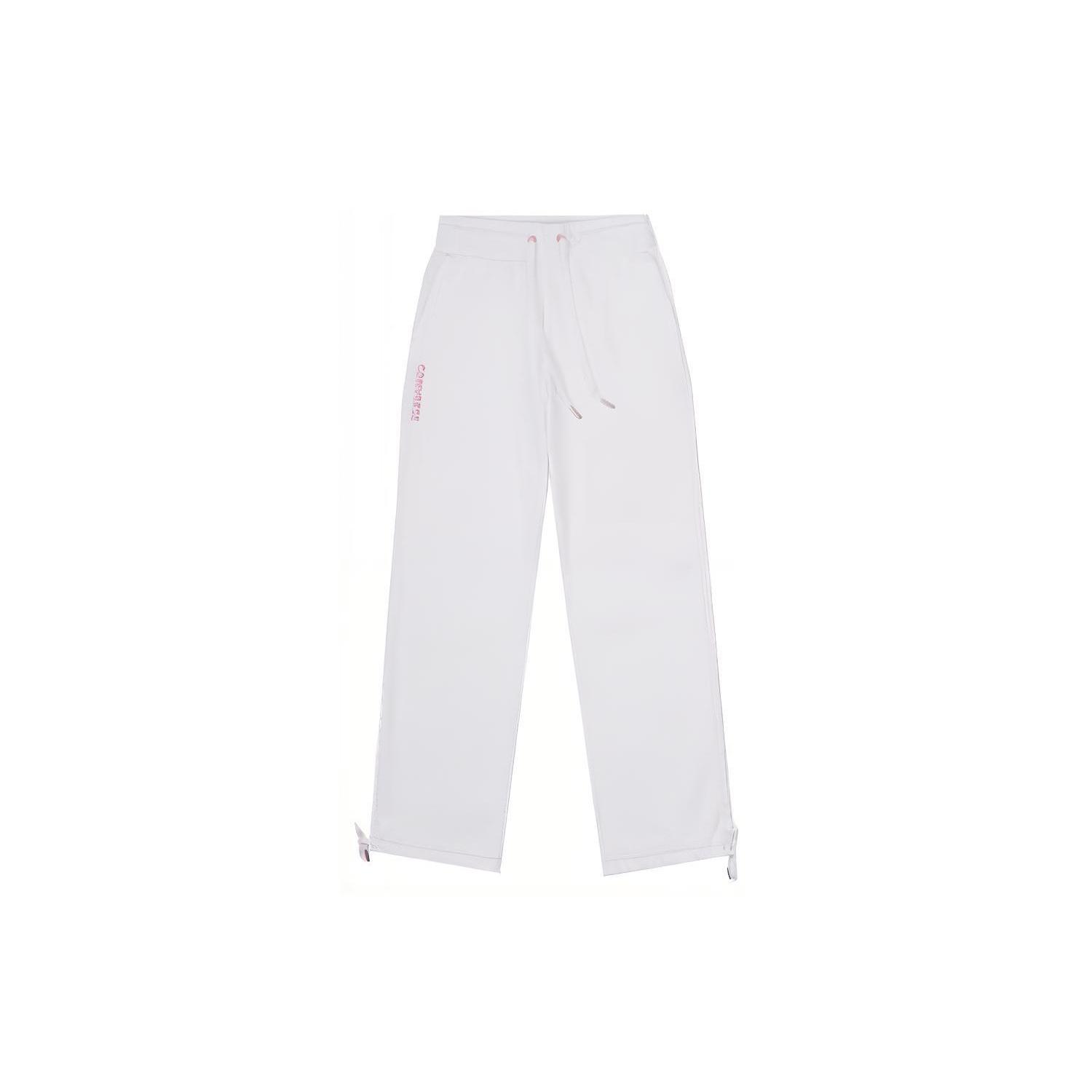 (WMNS) Converse Woven Sweatpants Asia Sizing White Women s 10025876-A01 L