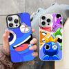 Capa de Celular Desenho Animado Brinquedo Rainbow Friends Para IPhone 17 16 15 14 13 12 11 Pro MAX Fosca à Prova de Choque Traseira Anti Queda Capa Fosca