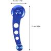 PartyKindom Car Window Handles: 2pcs Window Crank Handle Replacement Aluminum Alloy Winder Crank Riser Replacement Shake Handle for Car Door