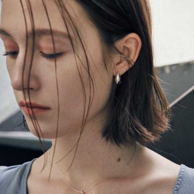 VERTE Pooh Earring  Silver    deux.Silver.150